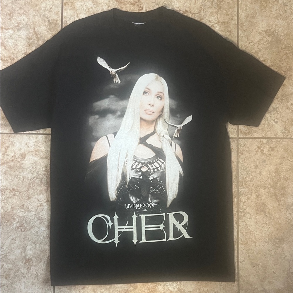 Vintage Cher Living Proof Tour Shirt